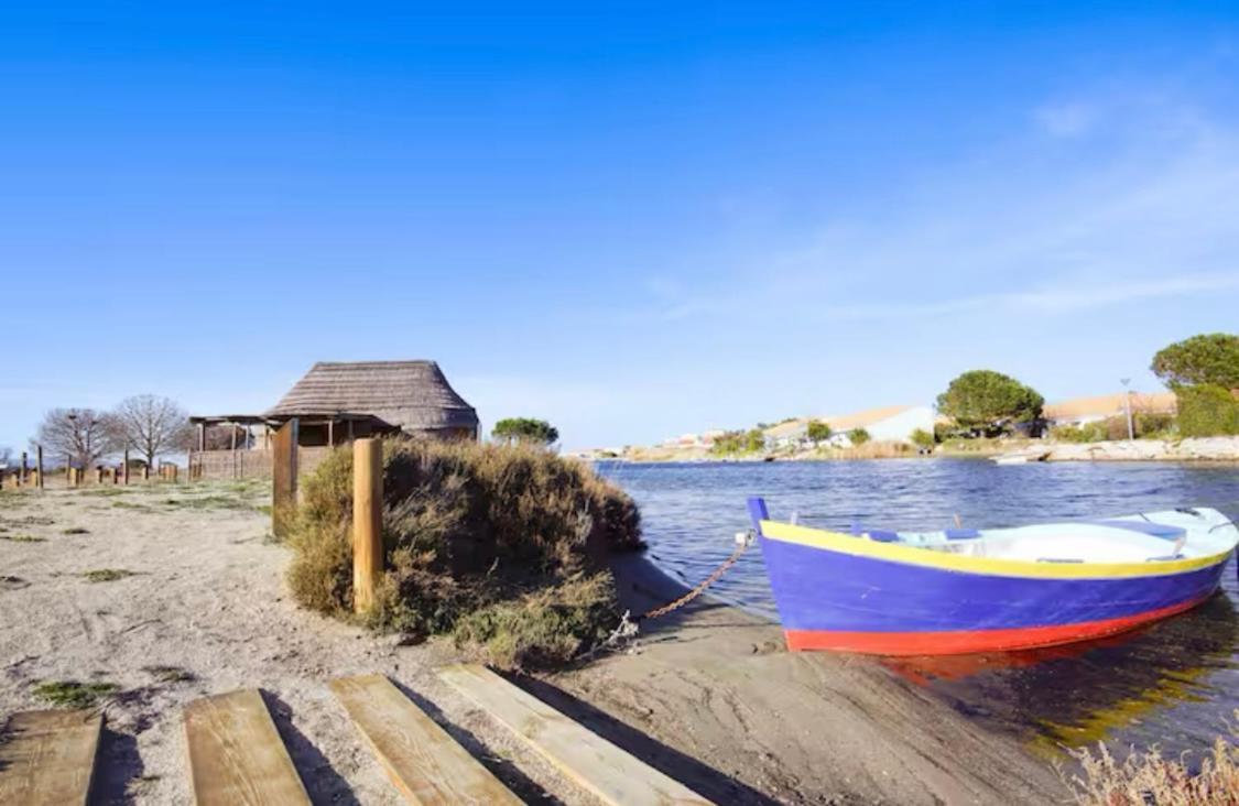 Belle Marina En Bord D'Etang Villa Le Barcares Exterior photo